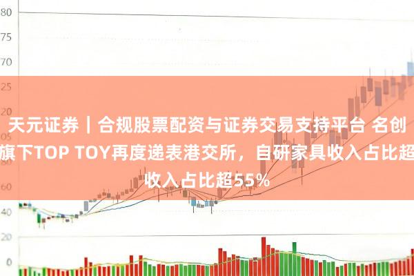 天元证券｜合规股票配资与证券交易支持平台 名创优品旗下TOP TOY再度递表港交所，自研家具收入占比超55%